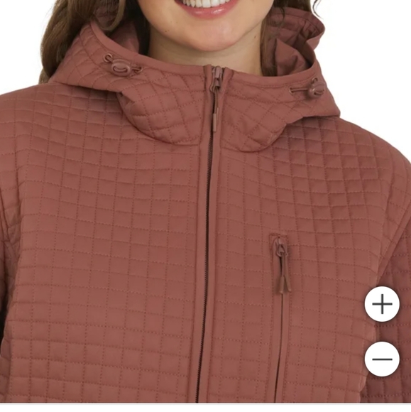 Lands' End Women's Quilted Jacket, Nwt - Picture 7 of 8